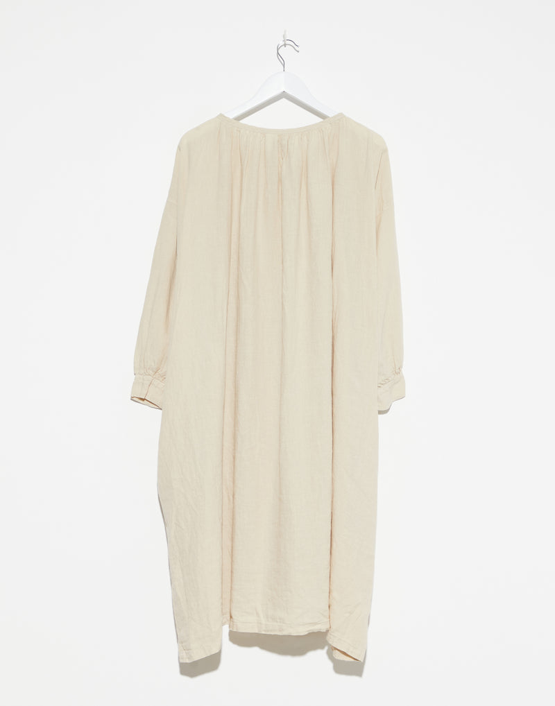 Stone Linen Marcel Smock Dress