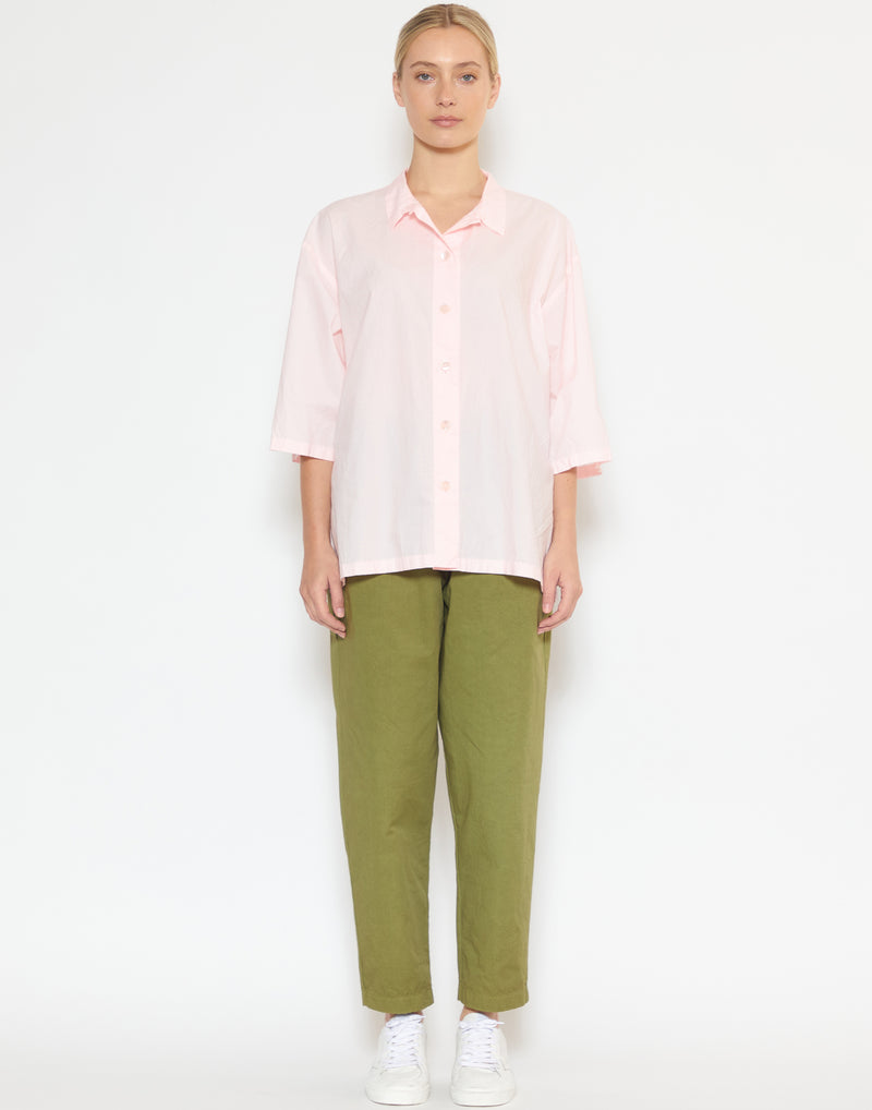 Light Pink Cotton MC Shirt