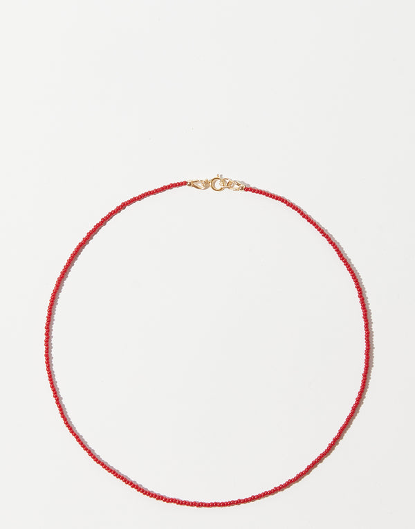 Red & Gold Noah Necklace