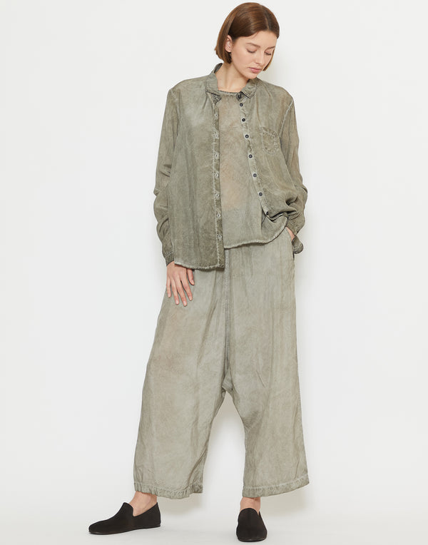 Hay Cloud Cupro Low Crotch Pants