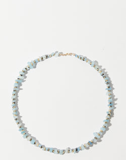 Aquamarine & Jasper Dakota Necklace