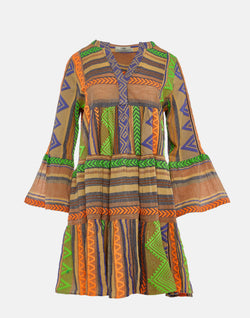 devotion-twins-green-orange-cotton-blend-ella-short-dress.jpeg