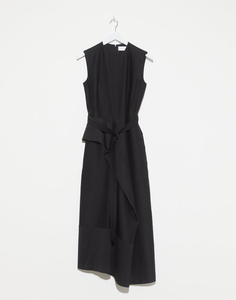 Black Viscose Blend Dimka Dress