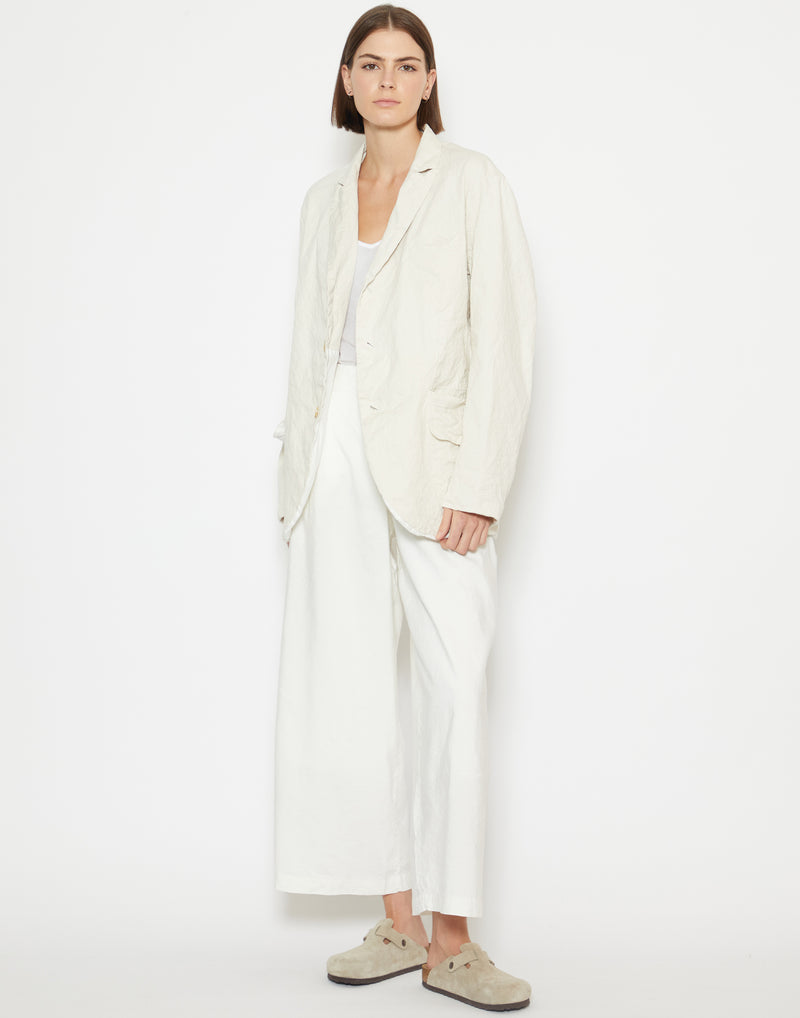 Natural Linen & Silk Piata Pants