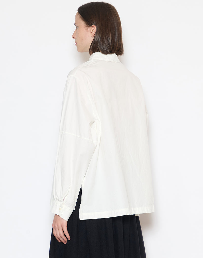 White Paper Cotton Elena Shirt