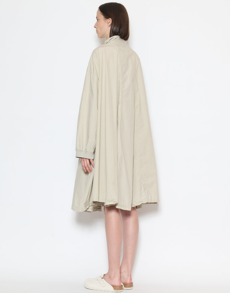 Eraser Cotton Oversized Shirt Dress