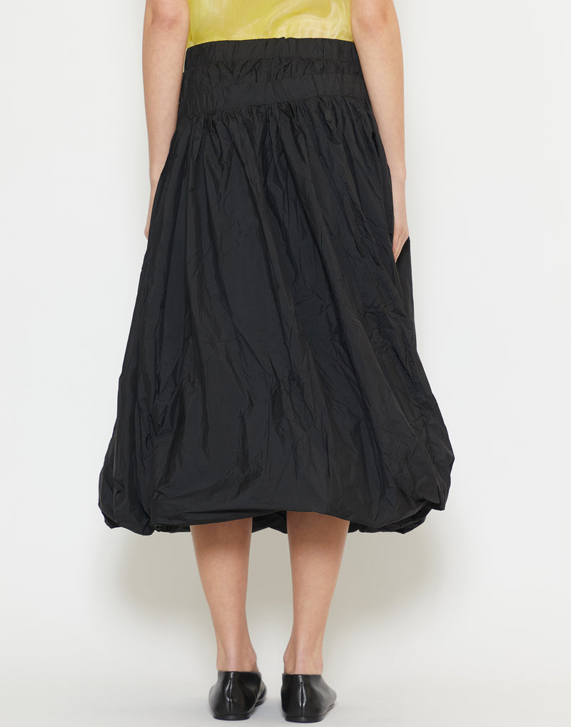 Black Double Layered Skirt