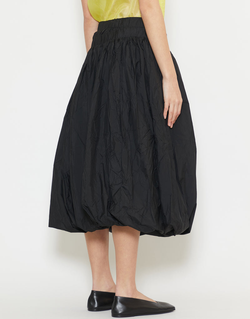 Black Double Layered Skirt