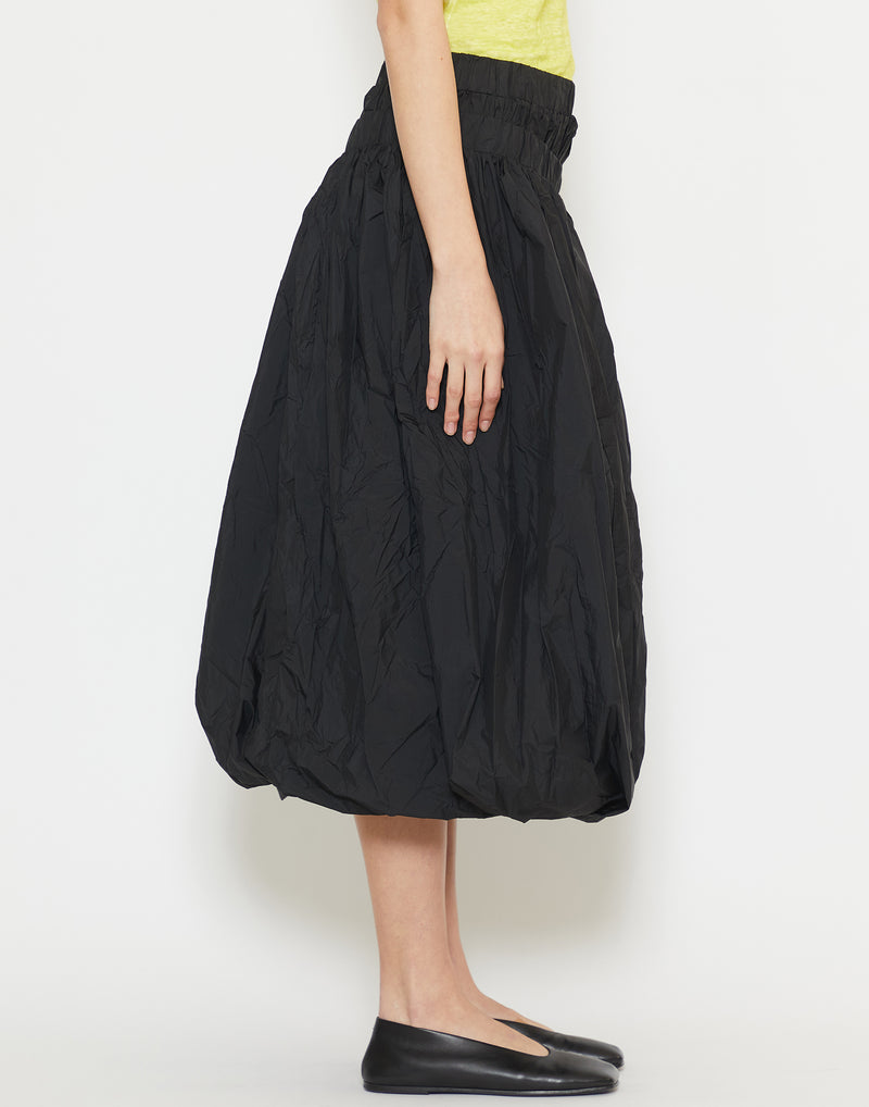 Black Double Layered Skirt