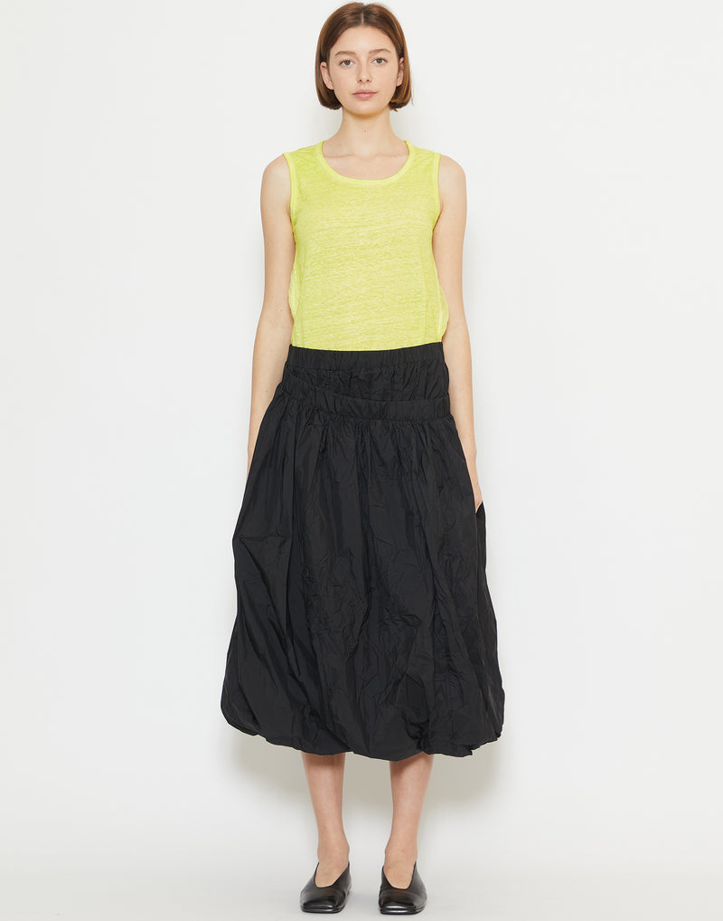 Black Double Layered Skirt