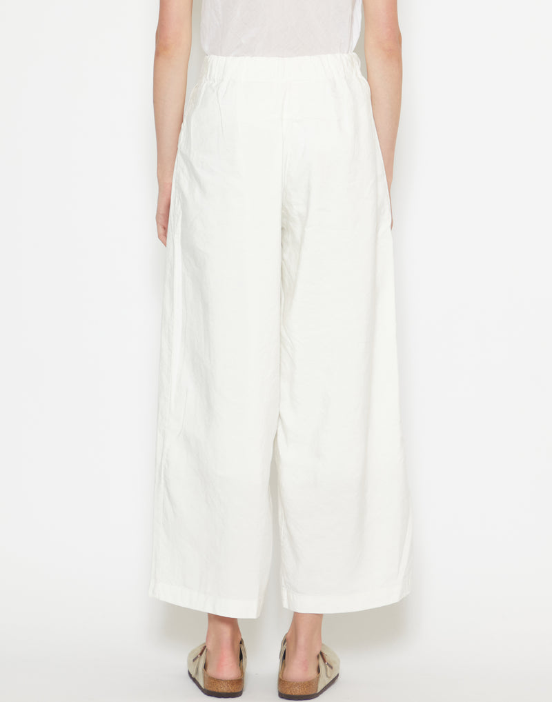 Natural Linen & Silk Piata Pants