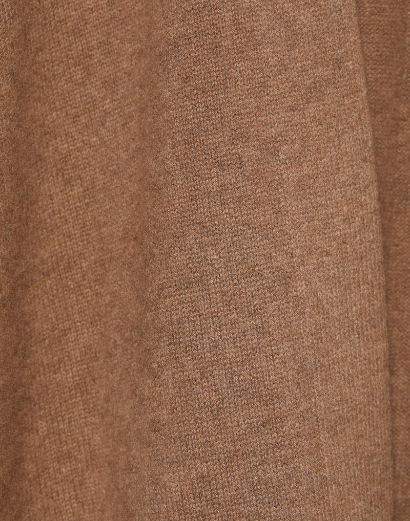 Whiskey Brown Cashmere Icon Coat