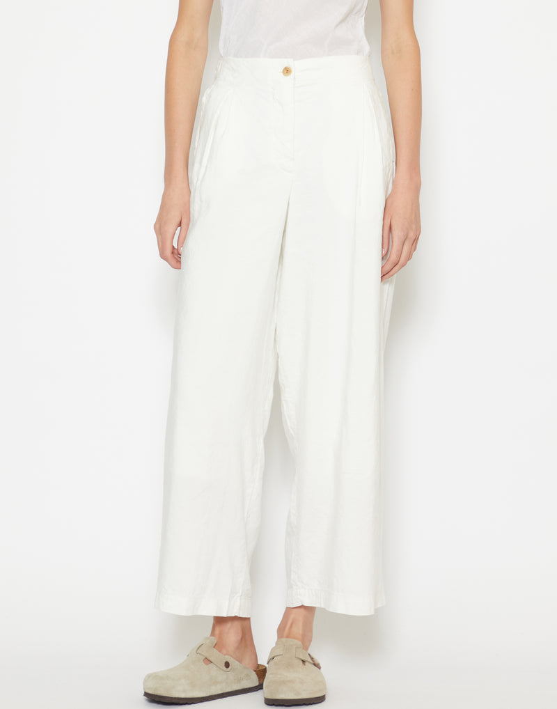 Natural Linen & Silk Piata Pants