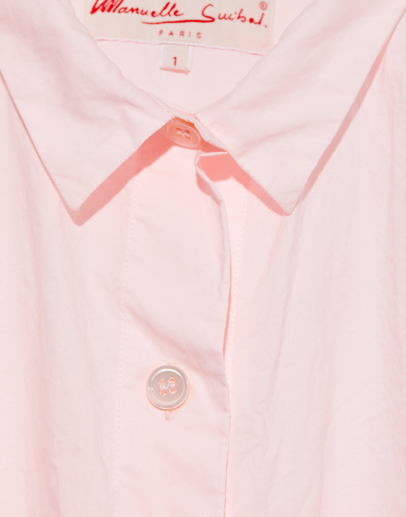 Light Pink Cotton MC Shirt