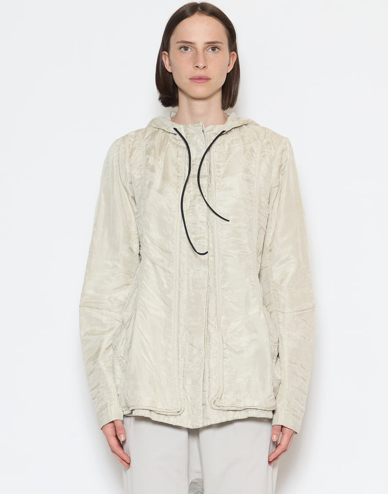 Eraser Silk Hooded Jacket