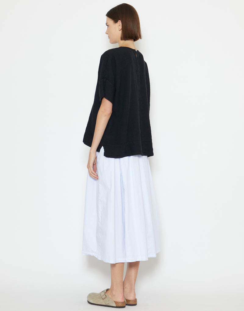 Glacier Cotton Poplin Sydney Skirt