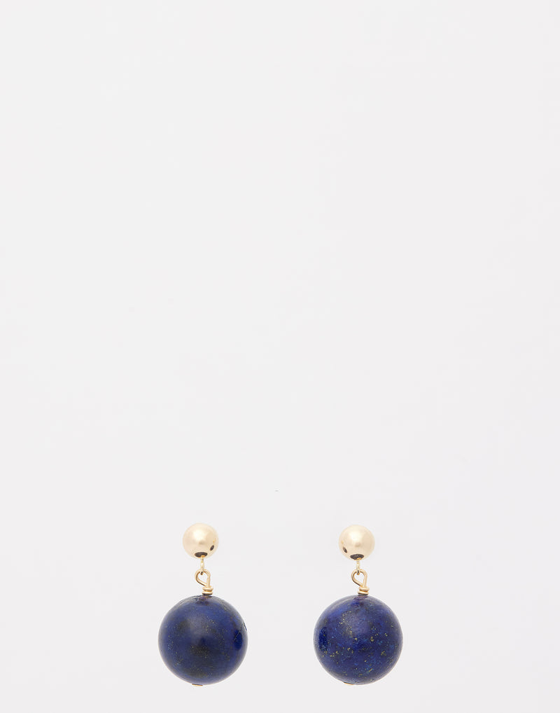 Lapis Lazuli & Gold Edith Drop Earrings