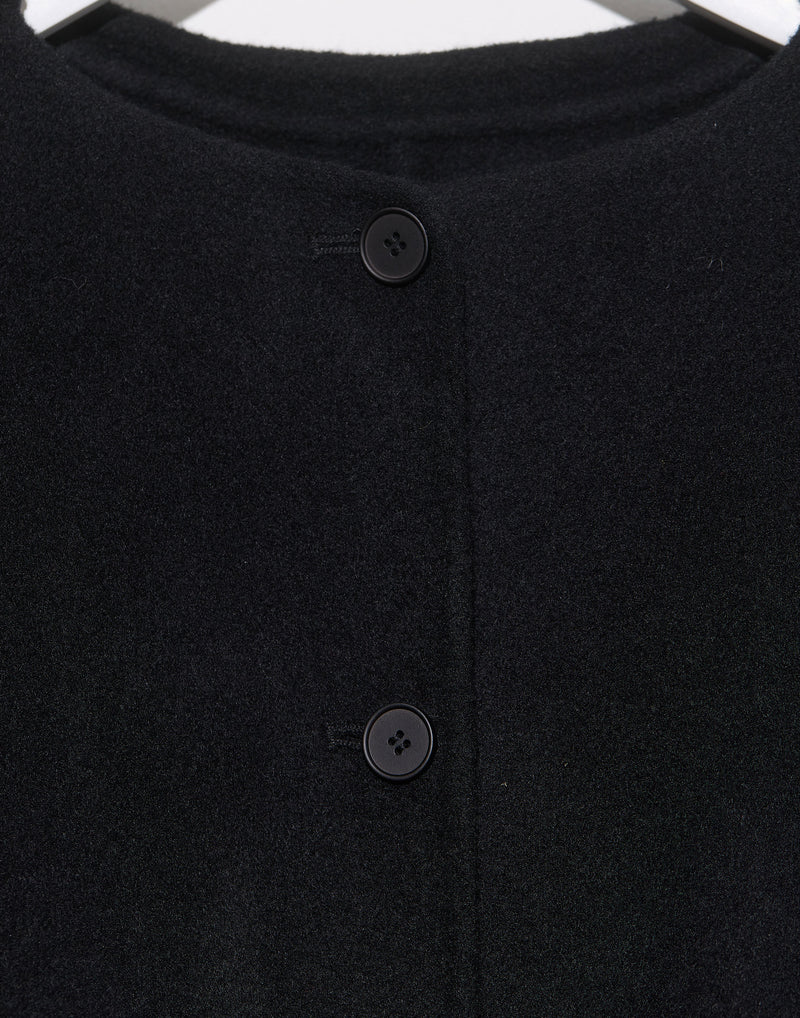 Black Cashmere Coat