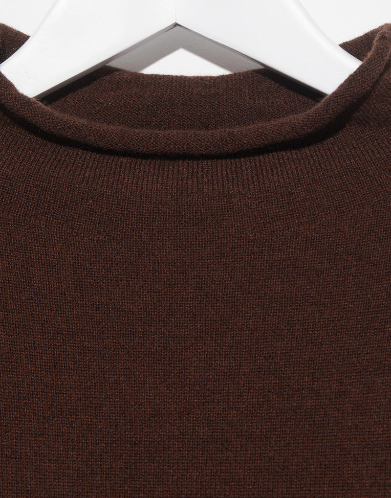 Chocolate Brown Cashmere Nara Pullover