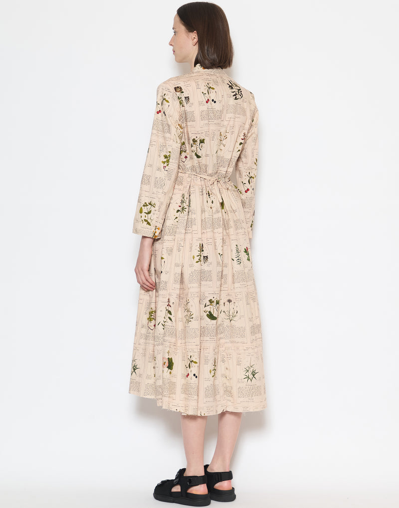 Winter Herbarium Cotton Dress