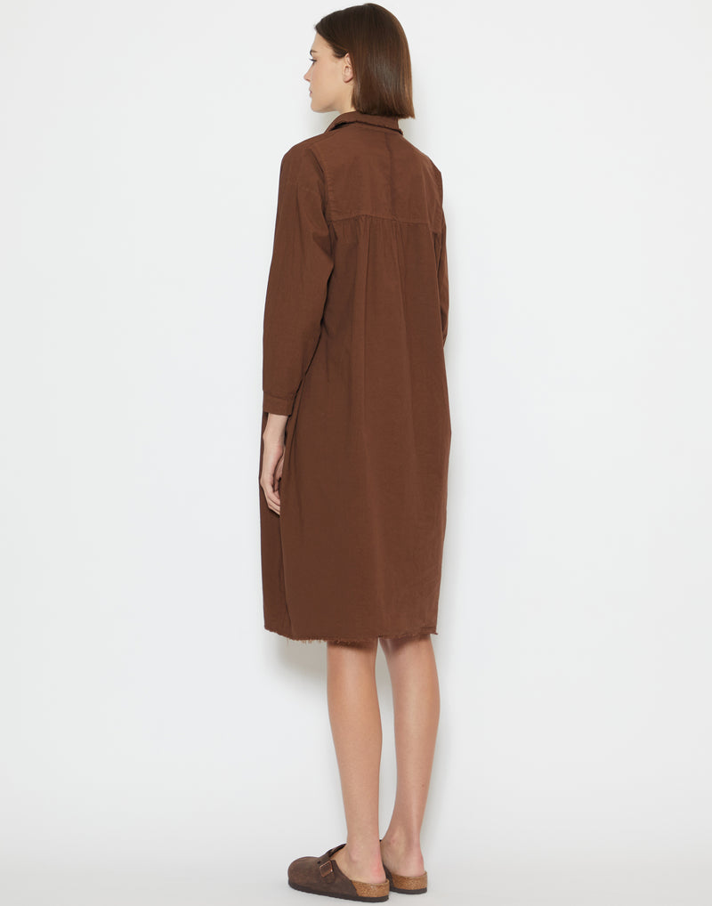 Cinnamon Cotton Dorinda Dress