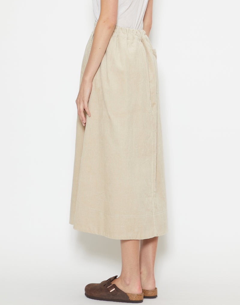 Moonstone Cotton Corduroy Skirt