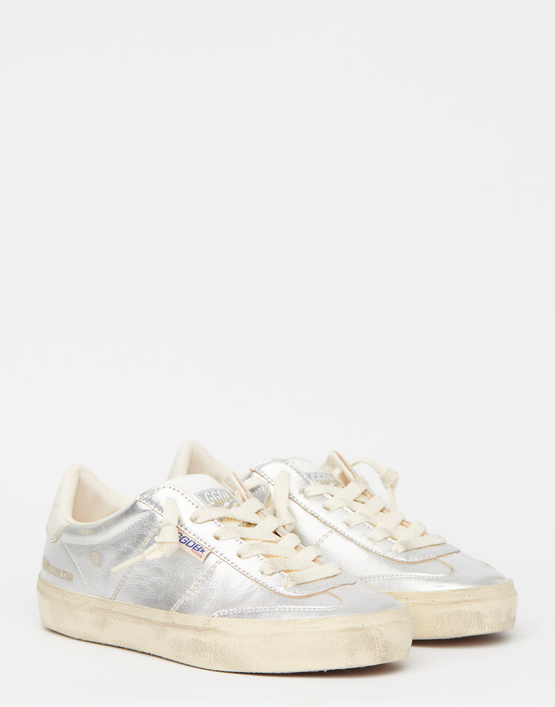 Metallic Silver Soul Star Sneakers