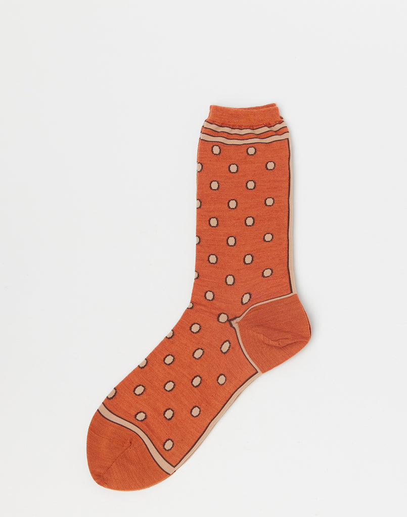 Shop Antipast Womens Socks Online Orange Wool Nylon AM443