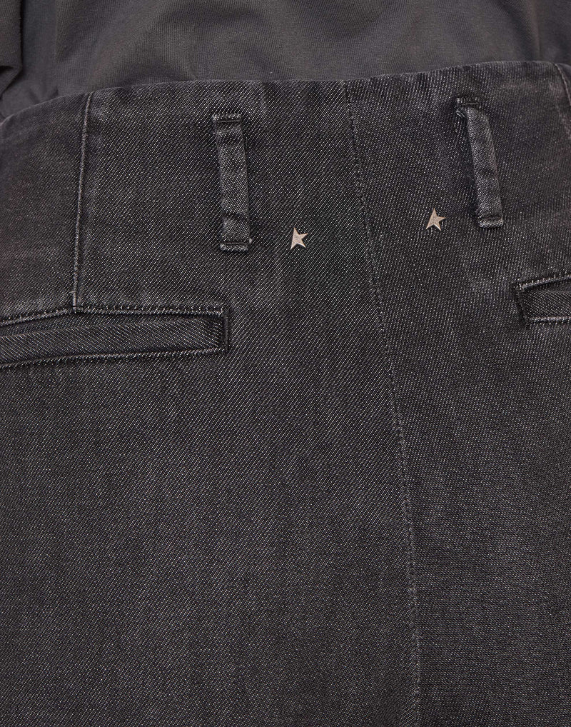 Black Medium Wash Flavia Jeans