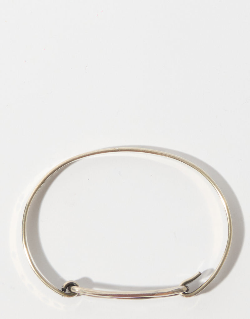 Silver Bird in Flight Bangle