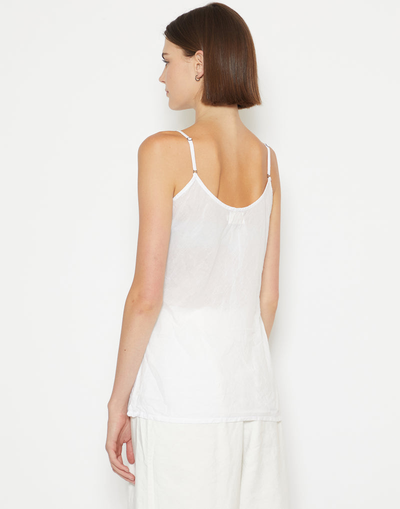 White Cotton Voile Imogen Camisole