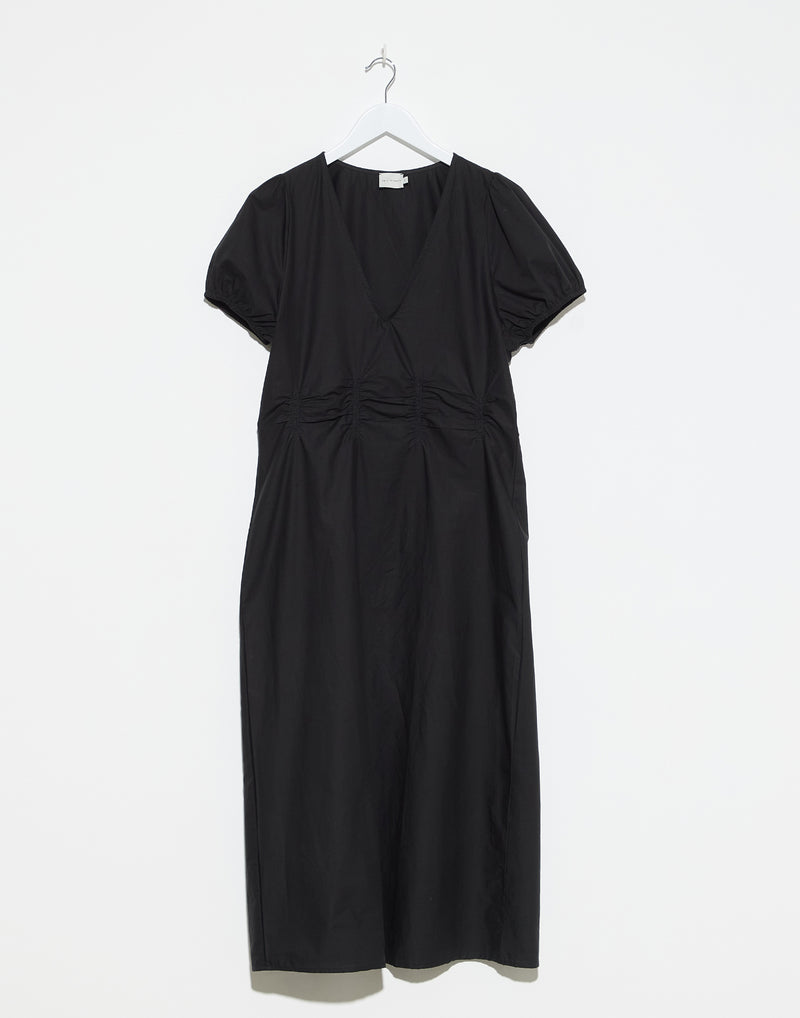 deiji-studios-black-cotton-poplin-pinched-dress.jpeg