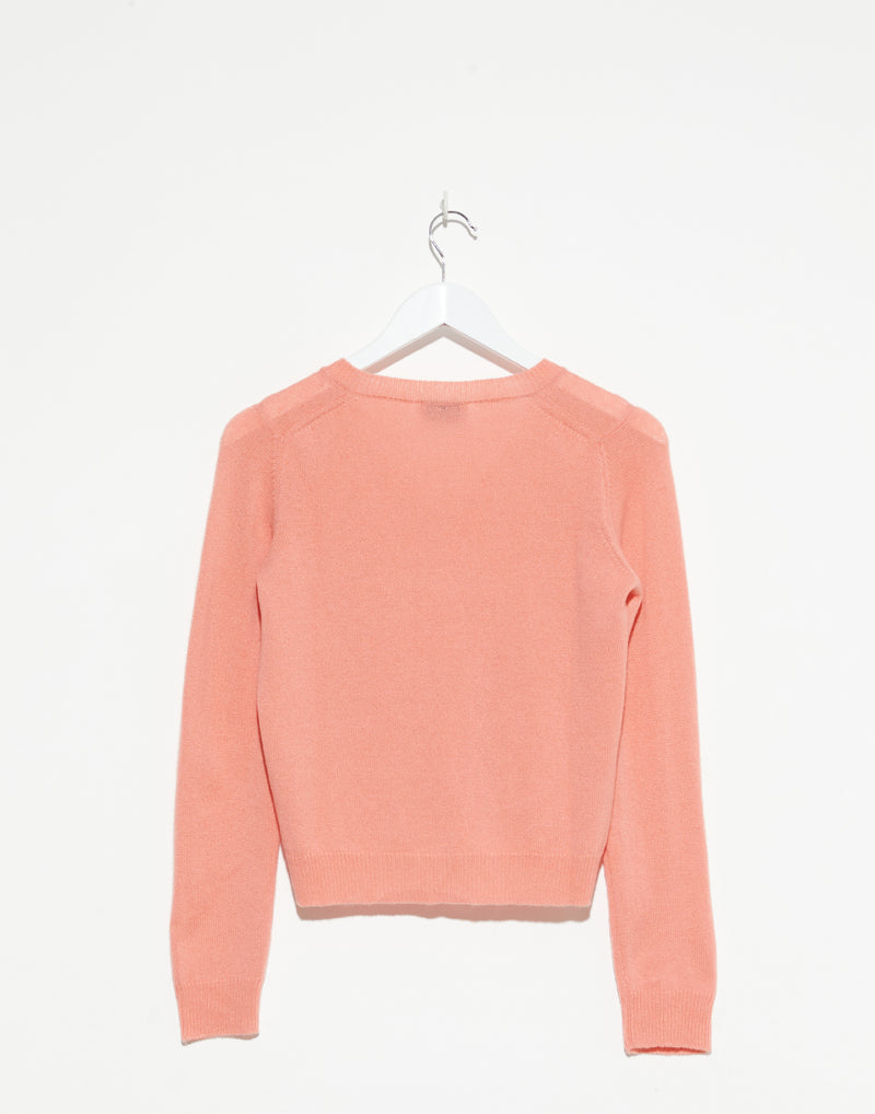 Peach Cashmere Dulce Pullover