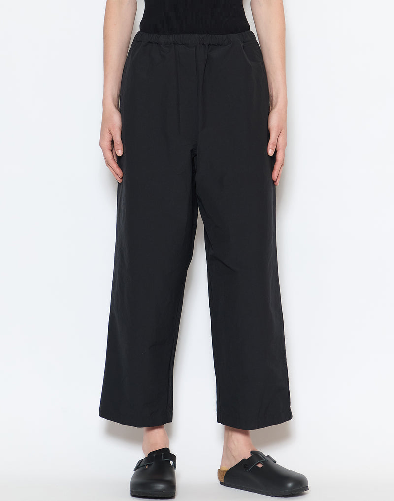 Black Cotton Blend Ronic Worker Pants