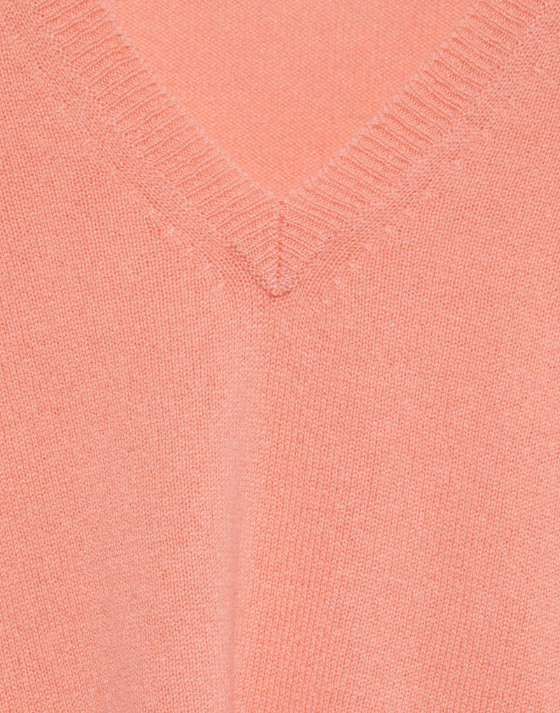 Peach Cashmere Dulce Pullover