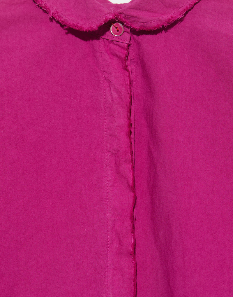 Fuchsia Cotton Cassia Shirt