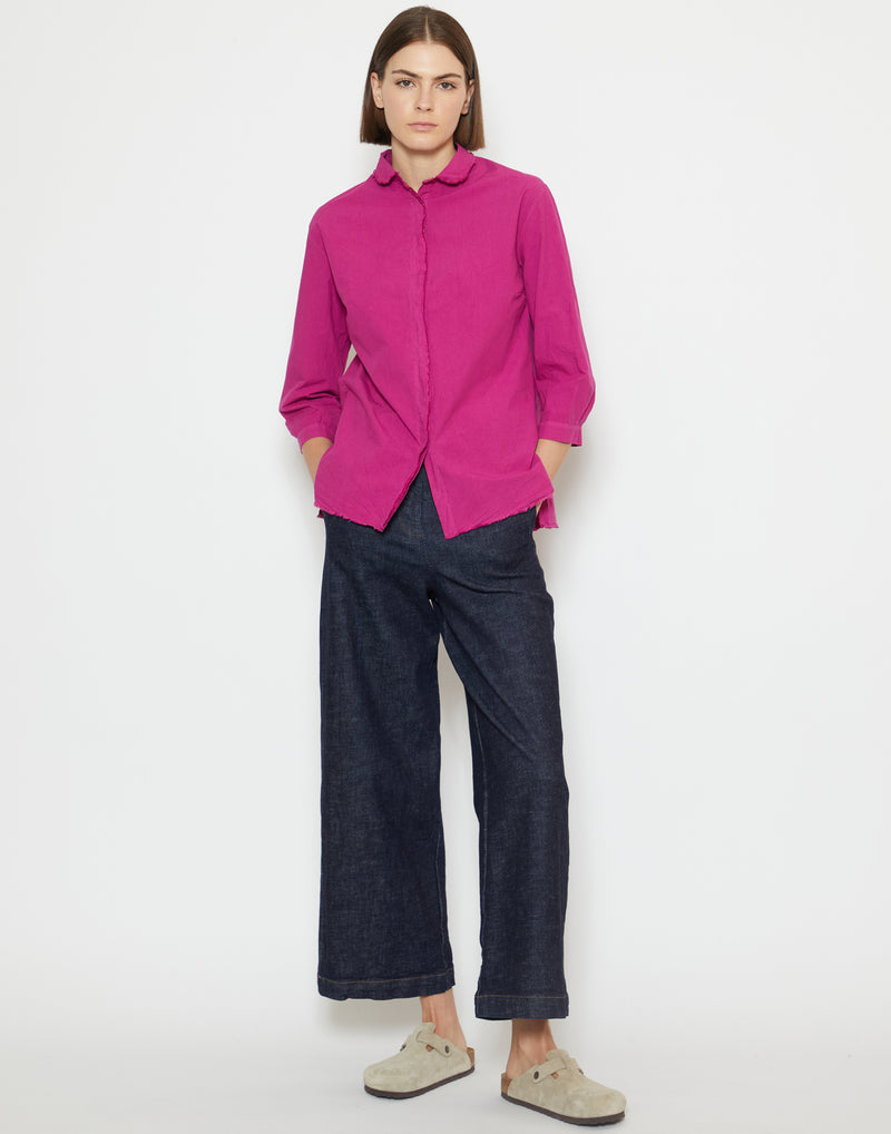 Fuchsia Cotton Cassia Shirt