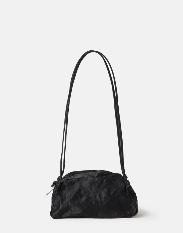 Black Satin Olivia Mini Bag