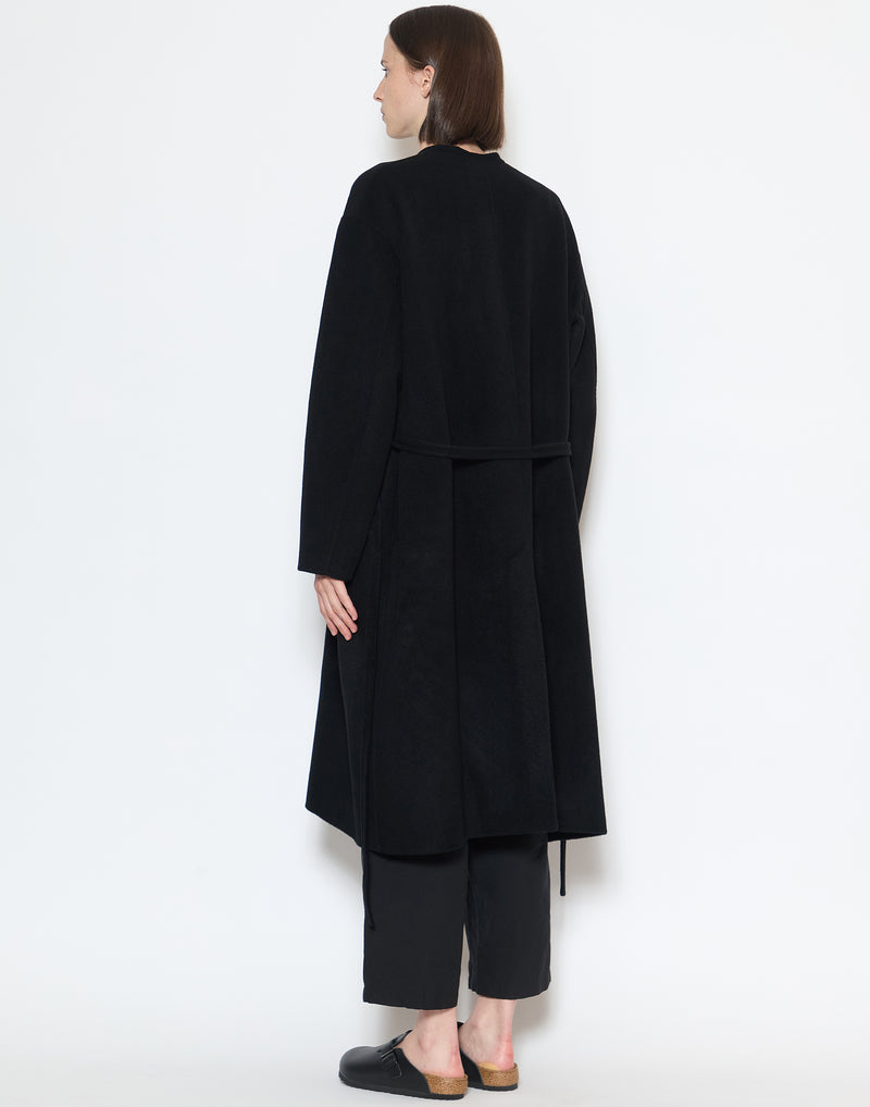 Black Cashmere Coat