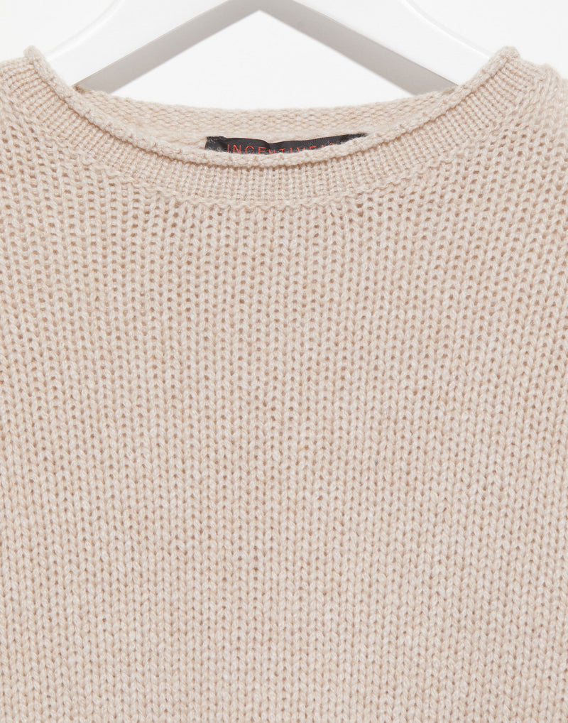 Light Beige Cashmere Anton Pullover