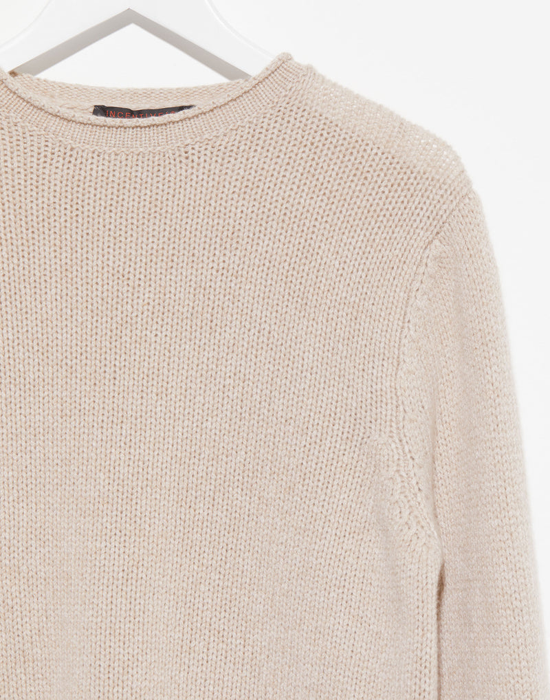 Light Beige Cashmere Anton Pullover