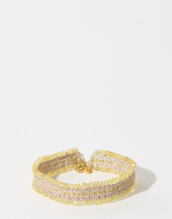 Yellow Sapphire Bracelet