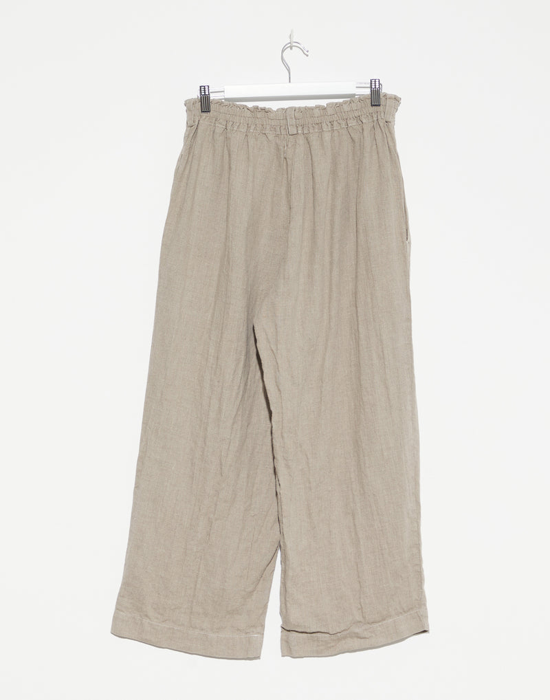 Natural Linen Katherine Pants