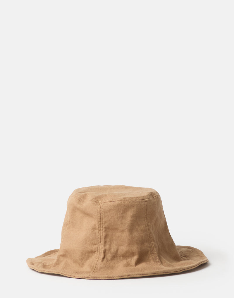 Hazelnut Cotton & Linen Everyday Hat