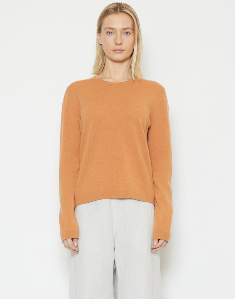 Orange Cashmere Queen Pullover