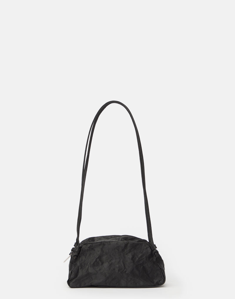 Black Satin Olivia Mini Bag