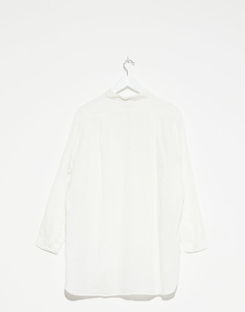 White Linen Man Shirt