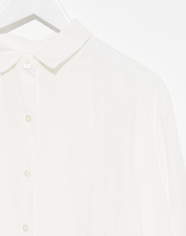 White Linen Man Shirt