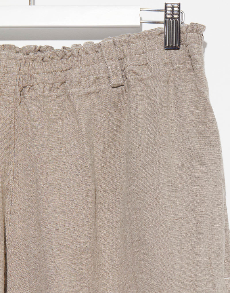 Natural Linen Katherine Pants