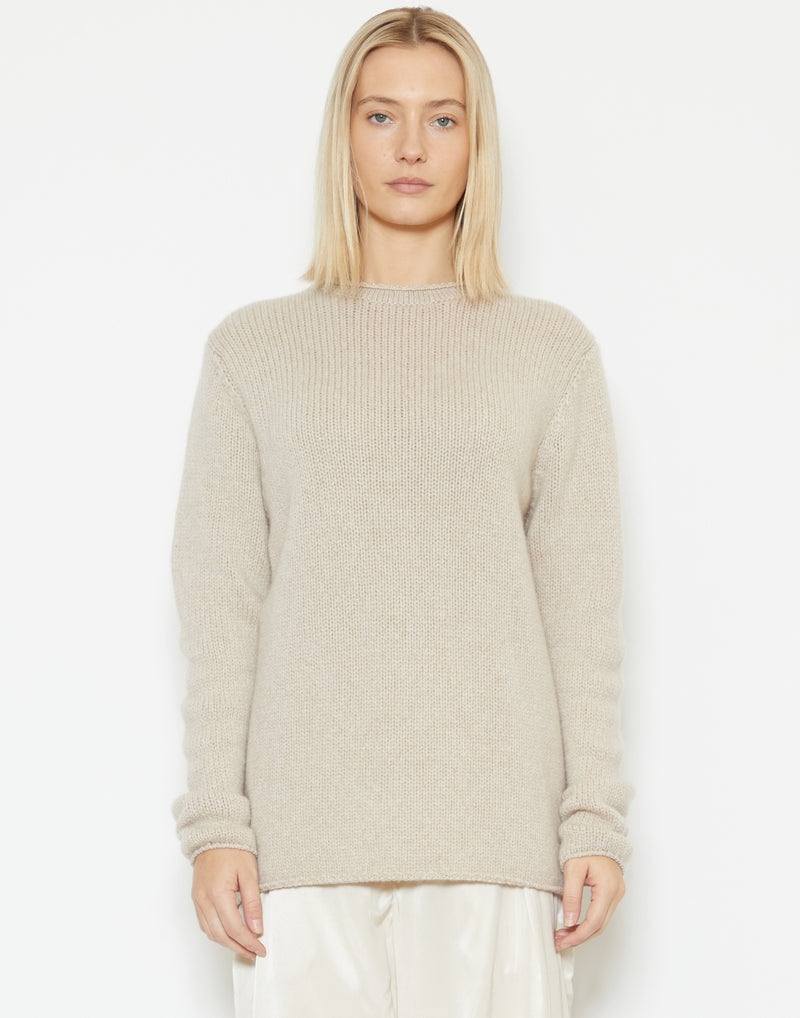 Light Beige Cashmere Anton Pullover